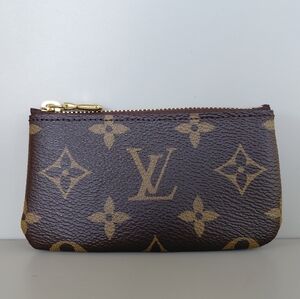 Louis Vuitton Brown Monogram Key Pouch Wallet